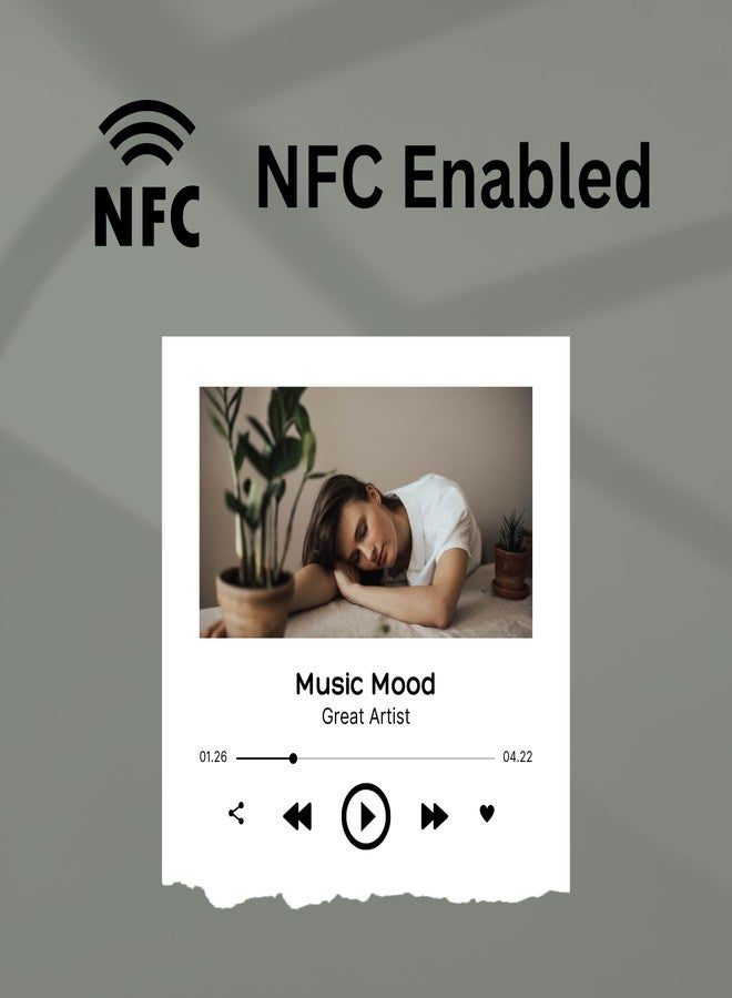 tinydabba Personalized UV-Printed NFC Wallet Card with Photo & Spotify Song - Perfect Rakhi Gift Set for Bhai & Bhabhi | Tap or Scan to Play | Bhaiya Bhabhi Rakhi Gift - Image 3